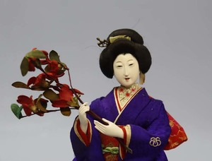 即決■ 丸平 侍女 衣裳人形 明治40年 共箱 風俗人形 丸平人形 ひな人形