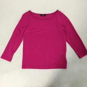 ■tricot COMME des GARCONS トリココムデギャルソン ロンT ロングTシャツ ショッキングピンク レディース 平置き採寸参照 /0.2㎏■