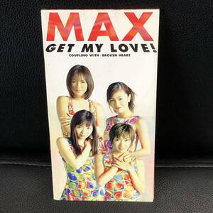 《中古》 音楽CD 「MAX：GET MY LOVE!」 8cmシングル J-POP 邦楽 中古 