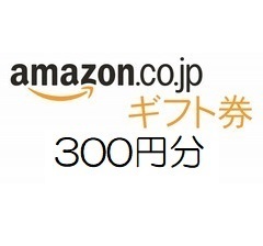 amazon アマゾン ギフト券　300円分【有効期限約10年】