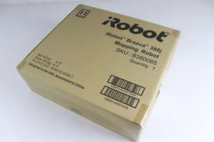 【新品/未使用】iRobot Braava 380j アイロボット ブラーバ 床拭きロボット お掃除ロボット 水拭き から拭き 014JSAJA04