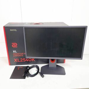 BenQ ZOWIE ゲーミングモニター XL2540K 2021年製 24.5インチ 240Hz フルHD 箱付き 動作確認済み【NK5880】