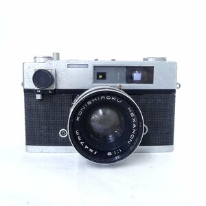 KONICA コニカ Auto S オートS 47mm F1.9 フィルムカメラ 空シャッターのみ確認 現状品 USED /2312C