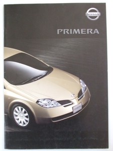 Glp_334423　自動車カタログ NISSAN PRIMERA/Optional Parts/CD-ROM　表写真.フロント一部