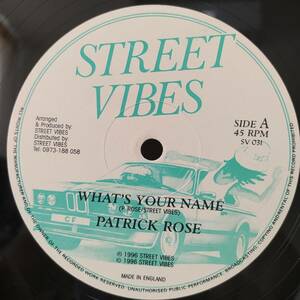 Patrick Rose - Natural Heights / What
