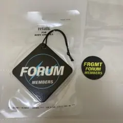 新品 藤原ヒロシ retaW カータグ FRGMT FORUM MEMBERS