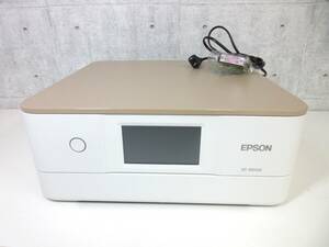 通電確認済み【EPSON エプソン EP-881AN】インク１個付属 インクジェットプリンター 複合機 印刷機 ニュートラルベージュ Wi-Fi通信機能