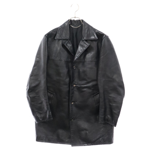 WACKO MARIA ワコマリア 19AW LEATHER COAT (TYPE 1) ホースレザーカーコート ブラック