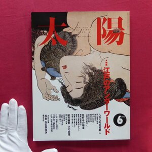 b18/雑誌「太陽」1993年6月号【特集：江戸のアンダーワールド】富士と吉原/八百八町の犯罪人/色好みの極楽/闇の幽霊/横尾忠則/絵金