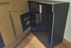 Thermaltake H200 TG RGB ミドルタワー型PCケース 強化ガラス フロントLEDバー搭載