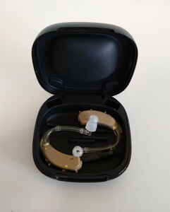 ワイデックス株式会社 補聴器 RE-9 中古品 通電動作未確認 両耳 耳かけ式