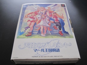 PS2 日本一ソフトウェア 天使のプレゼント～マール王国物語～初回限定版です(サントラ未開封)