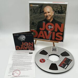 2tr38Jazz「Jon Davis Trio」10号オープンリール スタジオマスターテープSmart Audio新品