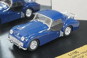 VITESSE ビテス 1/43 Triumph トライアンフ TR3A ハードトップ 1959 ブルー L115C