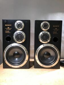 SONY MODEL No.SS-V725AV スピーカーシステム 防磁形 EIAJ 3WAY SPEAKER SYSTEM 日本製 シリアル 連番 ソニー