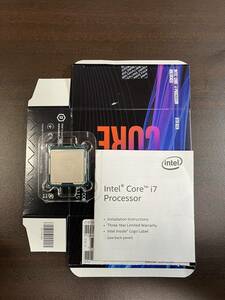 INTEL Core i7-9700K / 3.6GHz / 12MB Cahche / LGA1151