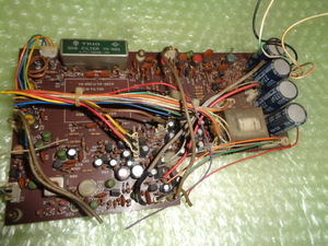 X48-1310-00　　YK-88S　フイルター搭載の基板 TS-530V TRIO HF無線機 分解部品 