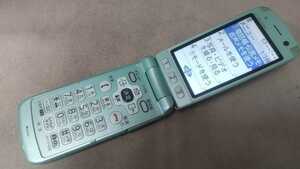 docomo FOMA らくらくホン F-09B ＃DG4048 FUJITSU ガラケー ケータイ 簡易動作確認＆簡易清掃＆初期化OK 判定○ 送料無料　