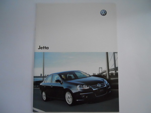 VW　Jetta ジェッタ 2007年10月版　カタログ