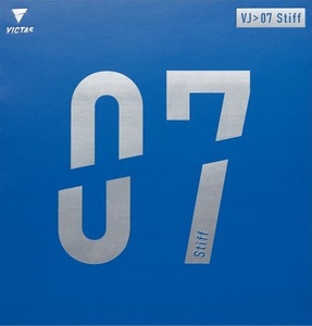 [卓球]VJ 07 Stiff(VJ 07スティフ) 赤・2.0 VICTAS(ヴィクタス)