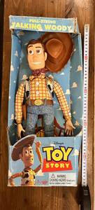 (中古・動作未チェック) ディズニー ピクサー トイ・ストーリー PULL-STRING TALKING WOODY フィギュア おもちゃ コレクション コレクター