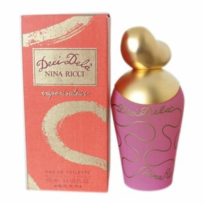 【中古】 NINA RICCI ニナリッチ Deci Dela ドゥシドゥラ 香水 EDT オーデトワレ 100ml NT Bランク