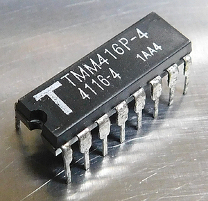 東芝 TMM416P-4 (DRAM) [管理:KJ344]
