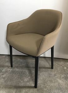 vitra ソフトシェル 4レッグチェア グレーブラウン