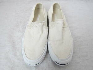 CONVERSE JACK PURCELL SLIPPON（コンバース ジャックパーセル スリッポン）(148755C)　　ベージュ 星柄 繊維　　23㎝　US5　ok2312C