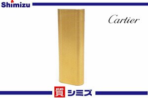 1円【Cartier】着火未確認 カルティエ ガスライター ゴールドカラー 喫煙具 小物 アクセサリー◆質屋