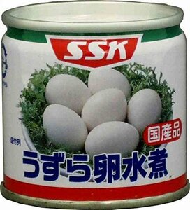 SSK うずら卵水煮 EO・SS2号缶 45g×6缶