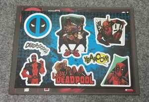 CF0/ハッピーくじ デッドプール H賞 ステッカーシート TYPE-E DEADPOOL Happyくじ マーベル ARVEL①-③