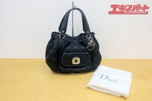 ChristianDior クリスチャンディオール カナージュ キルティングハンドバッグ 02-BO-0039 戸塚店