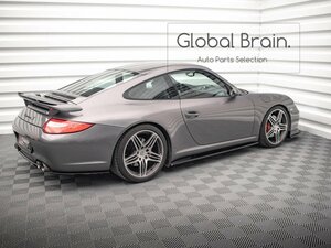 ポルシェ 911 997 カレラ / GTS 後期 サイド スカート カバー スポイラー/サイド スプリッター ディフューザー アンダー ステップ エプロン