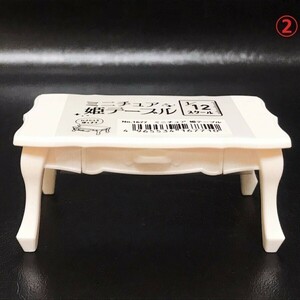 オビツ１１ フィギュア 人形 カスタムドール 1/12スケール ミニチュア 姫テーブル ホワイト b2206231-2