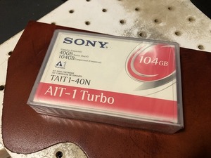 未開封 SONY AIT-1 Turbo データカートリッジ TAIT1-40N(XM240201)