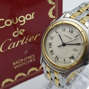 M6663(051)-570/SY80000　腕時計　Cartier　カルティエ　パンテール　Cougar　クーガ　メンズ　