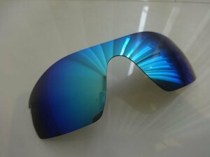 ★オークリー レーダーロックエッジ用 カスタム偏光レンズ　RadarLock Edge PITCH ICE BLUE Color Polarized