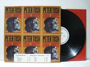 【LP】 PETER TOSH / ●白プロモ● EQUAL RIGHTS US盤 ピーター・トッシュ 平等の権利 GET UP STAND UP 収録