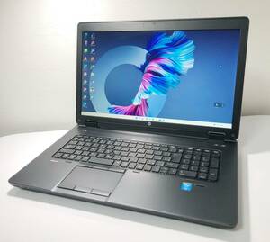 HP ZBook 17 G2 Core i7/4810MQ 新品SSD1TB+HDD1TB メモリ32GB 大迫力17.3型 FuHD Blu-ray NVIDIA Quadro K4100M Win11Pro Office2021