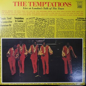 アナログ ● 邦盤 ～ The Temptations Live At London