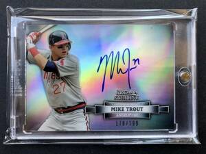 絶好調！【Mike Trout】2012 Bowman Sterling Rookie Refractor Auto /199 RC！ROY！MVP！