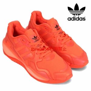 新品未使用 アディダス ZX ALKYNE【25.5cm】定価17600円 ブースト ランニング スニーカー adidas シューズ 運動 靴 ウォーキング 赤 2325