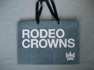 ロデオクラウンズ　RODEO CROWNS ショップ袋　紙袋