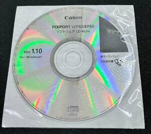 2YXS1517★現状品★Canon PIXPORT WP80/EP80 ソフトウェアCD-ROM Ver.1.10
