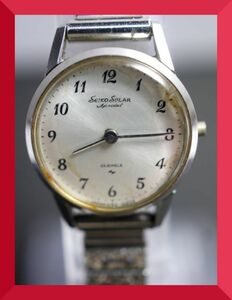 セイコー SEIKO SOLAR SPECIAL 23石 手巻き 2針 1040-0010 女性用 レディース 腕時計 W294 ジャンク