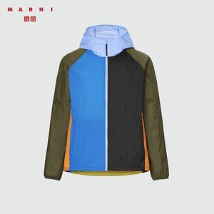 【新品未使用】UNIQLO × MARNI ポケッタブルパーカ Mサイズ　マルニ　ブラック