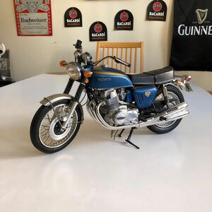 完成品 プラモデル HONDA ホンダ ＣＢ750？長さ約36センチ　年代不明