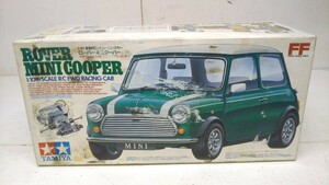 ※ TAMIYA タミヤ ROVER MINI COOPER ローバーミニクーパー 1/10 電動RC/F.F.レーシングカー 未組立 未使用品 当時物 絶版