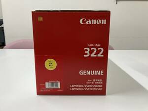 CANON　トナーカートリッジ322　イエロー